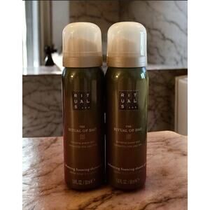 2 x RITUALS The Ritual Of Dao Balancing Foaming Shower Gel 1.6 oz (Travel Size)